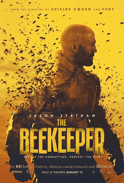 The Beekeeper movie artwork