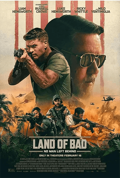Land of Bad movie artwork